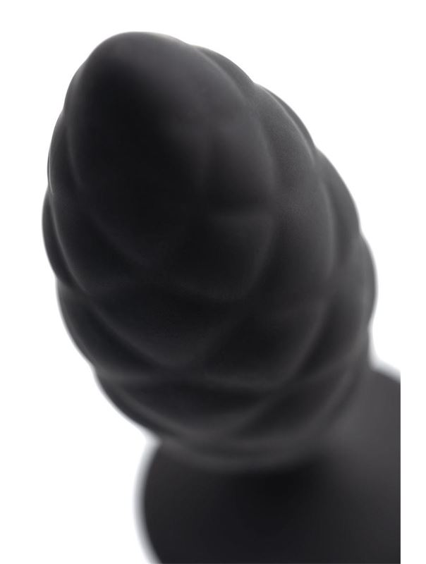Черная анальная пробка Strob M (13,5 см)