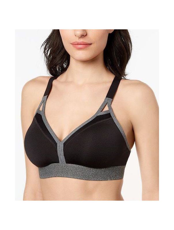 Комфортный мягкий бюстгальтер без каркасов для занятий спортом