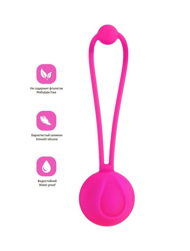 Розовый вагинальный шарик BLUSH