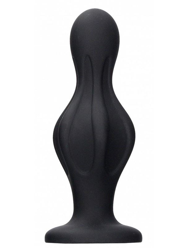 Черная анальная пробка Magic Butt Plug (11,3 см)