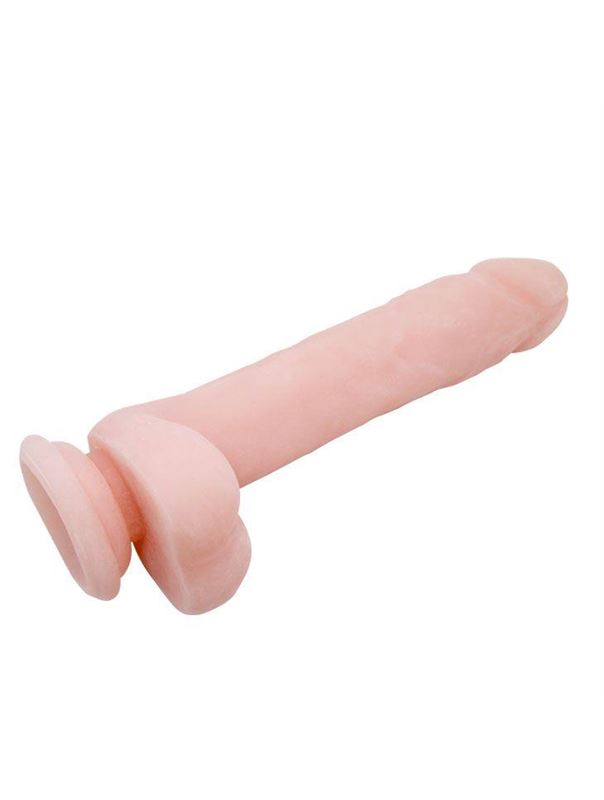 Телесный фаллоимитатор на присоске Super Dildo (21,5 см)