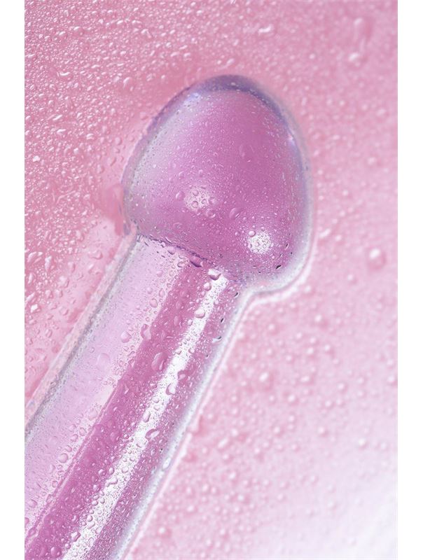 Фиолетовый фаллоимитатор Jelly Dildo M (18 см)