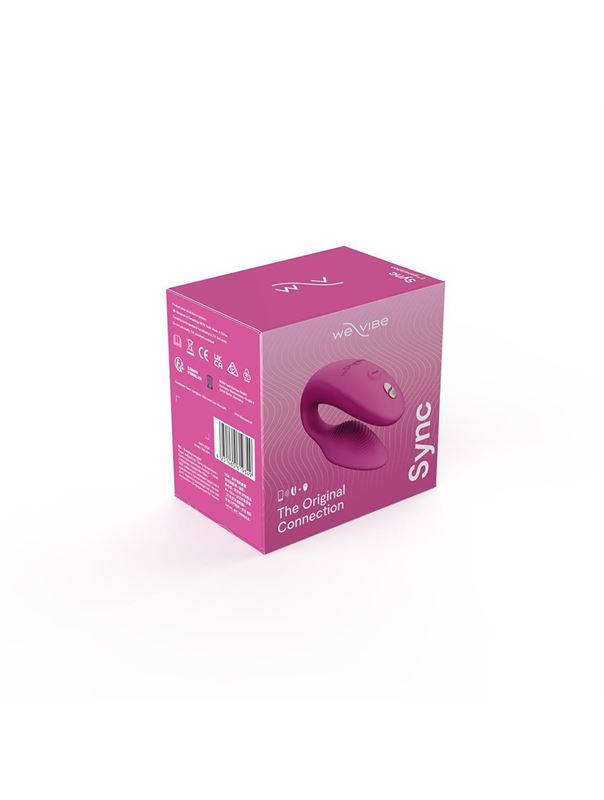 Розовый вибратор для пар We-Vibe Sync 2