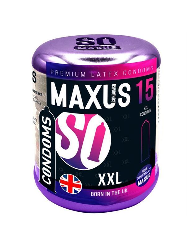 Презервативы Maxus XXL увеличенного размера (15 шт)
