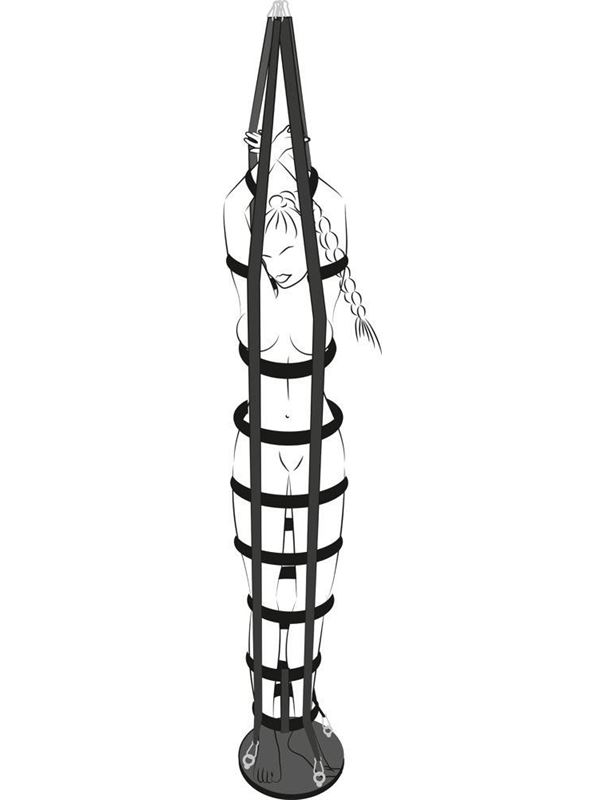Подвесная клетка из ремешков Hanging Strap Cage