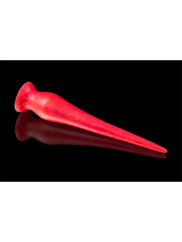 Красный фаллоимитатор Слинк Small (35 см)