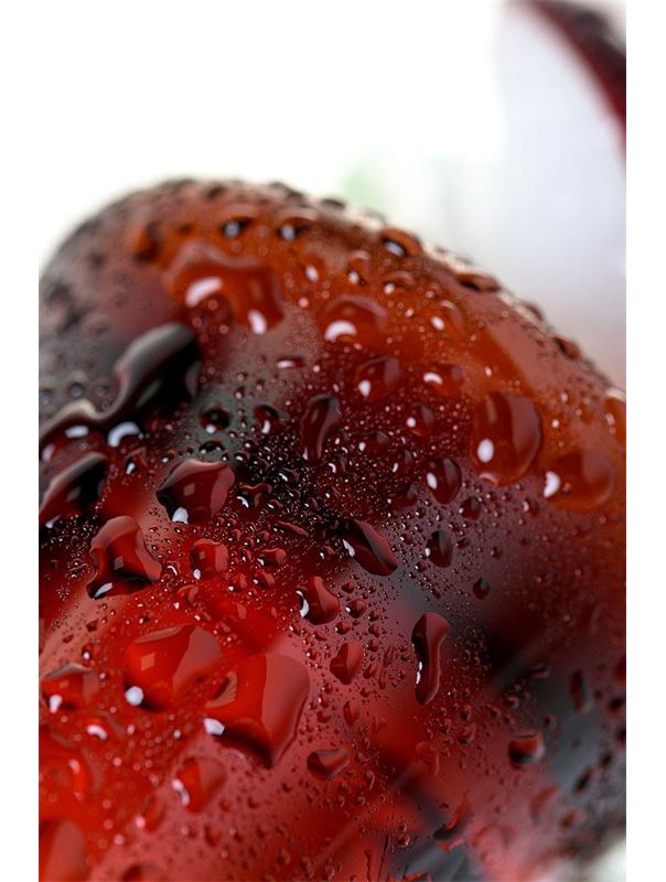 Коническая стеклянная анальная втулка Sexus Glass (16 см)