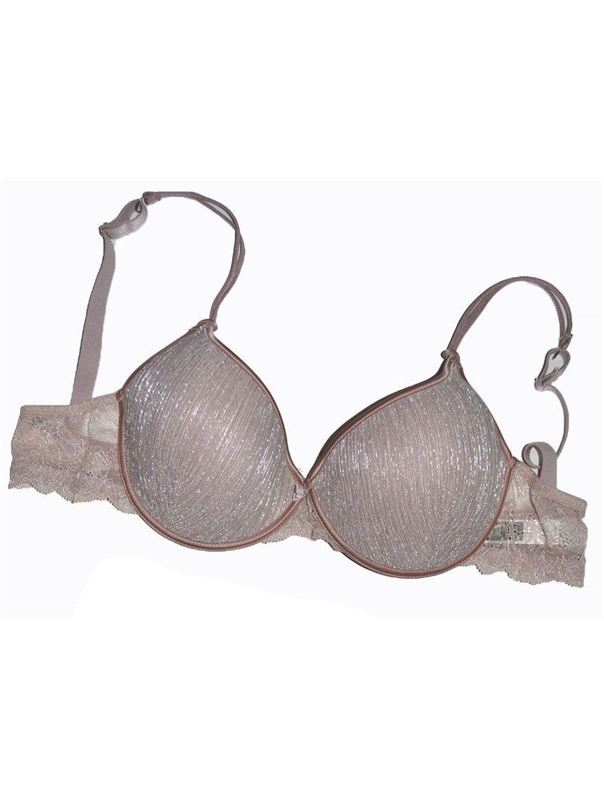 Бюстгальтер-балконет Silvery с люрексом