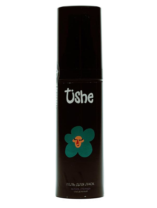 Съедобный лубрикант Tishe на водной основе с ароматом персика и лаванды (30 мл)