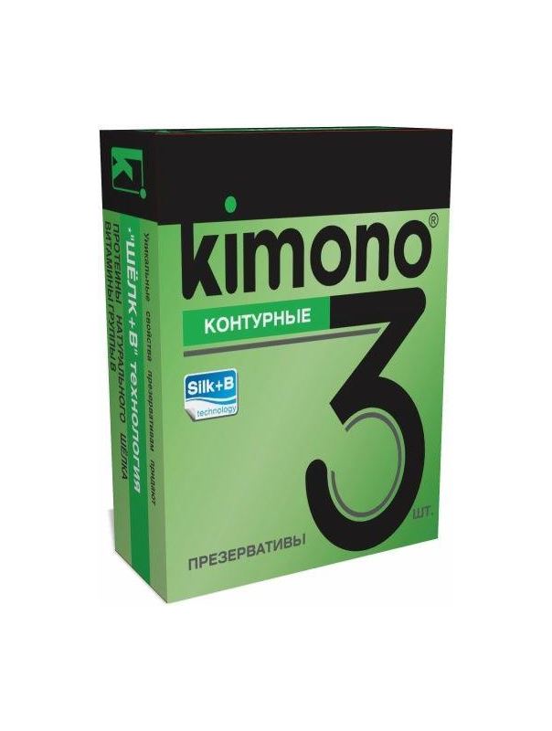 Контурные презервативы KIMONO (3 шт)