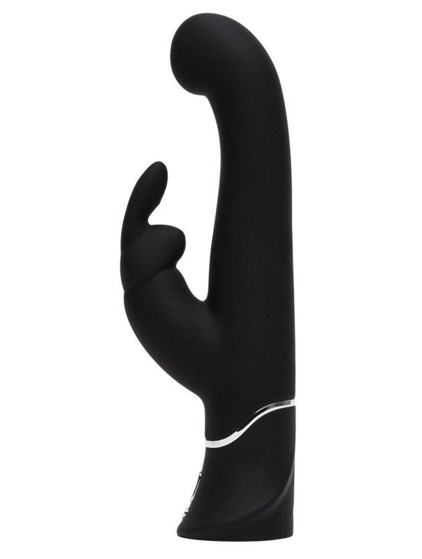 Черный вибратор кролик G-Spot Stroking Vibrator (24,2 см)