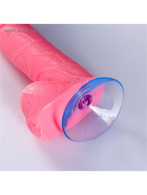 Розовое фигурное мыло «Фаворит» на присоске (100 гр)