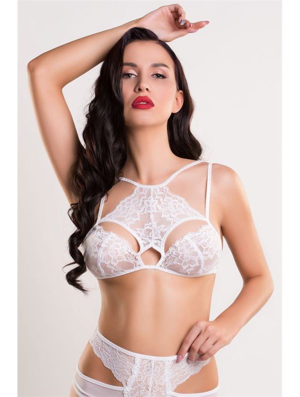 Кружевной бралетт с регулируемыми бретелями