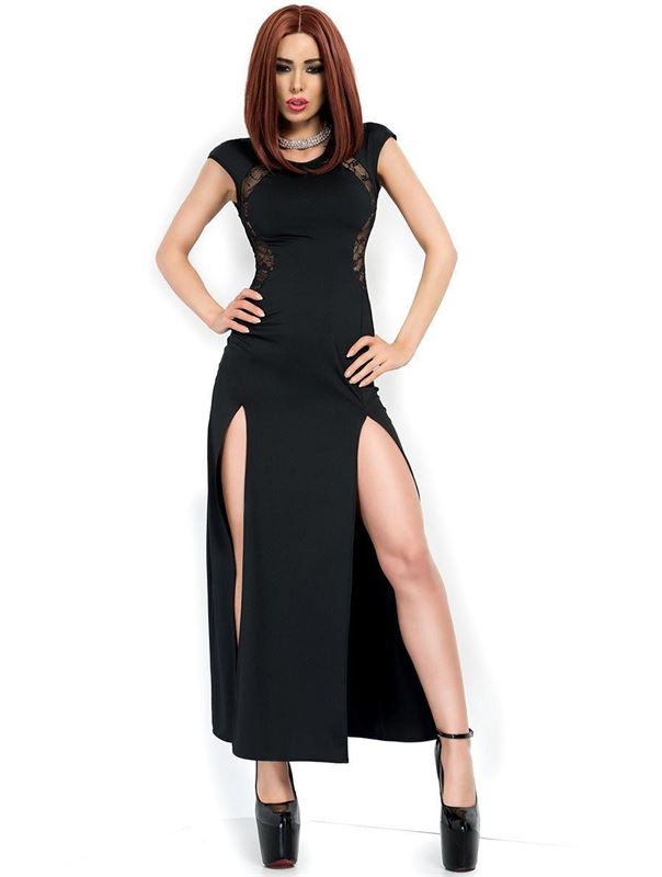 Вечернее платье с разрезами