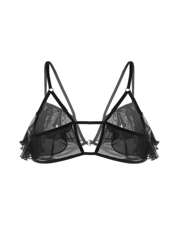 Бралетт Lora с воланами и застежкой спереди